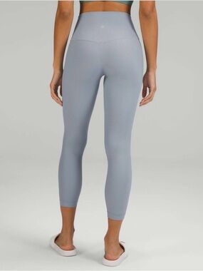 Lululemon Align Ribbed High-Rise Pant 25" Chambray Size 6